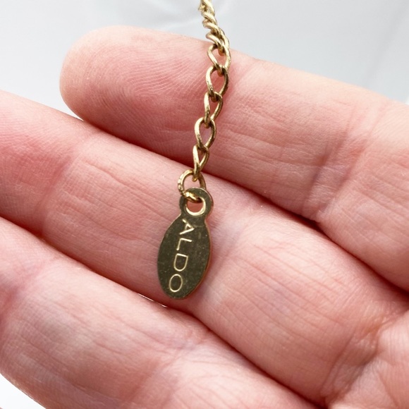 Aldo Seed Bead Beaded Single Strand Boho Collar Necklace - Picture 4 of 9